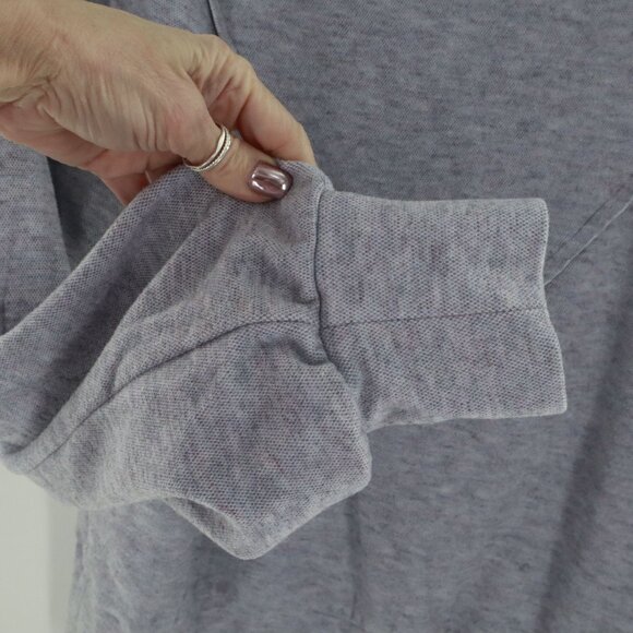 Allison Joy 80's Sweatshirt Women XS Gray  Lounge Wear Trendy Retro Weekend Soft - Picture 7 of 16